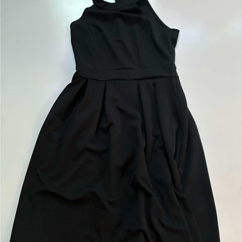 Chic Black Strapless Dress